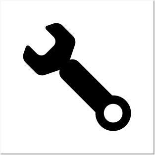 Wrench Glyph Posters and Art